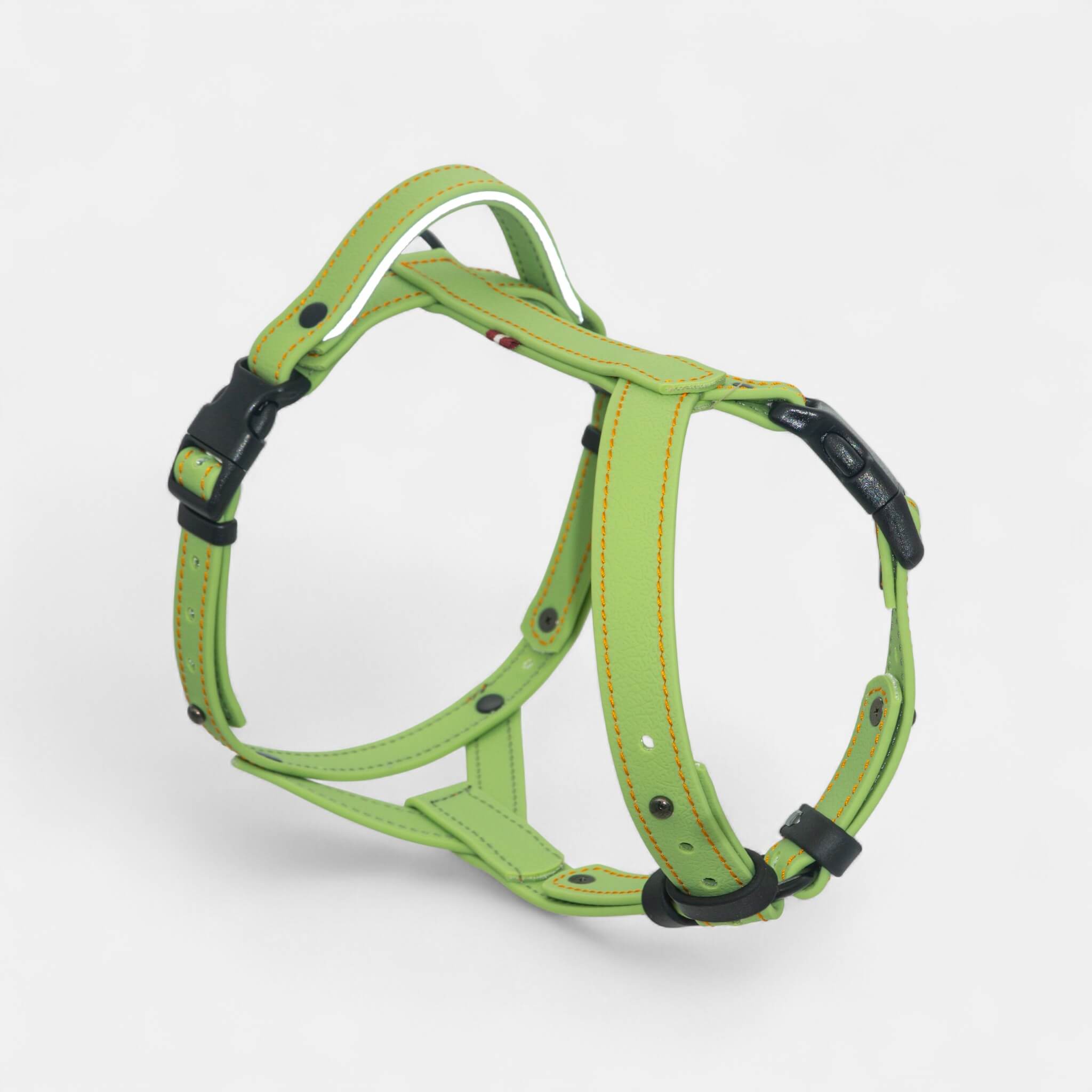 EasyFit Anatomical Y/H Harness – Waterproof & Cold-Resistant for Dogs - Lime mint green
