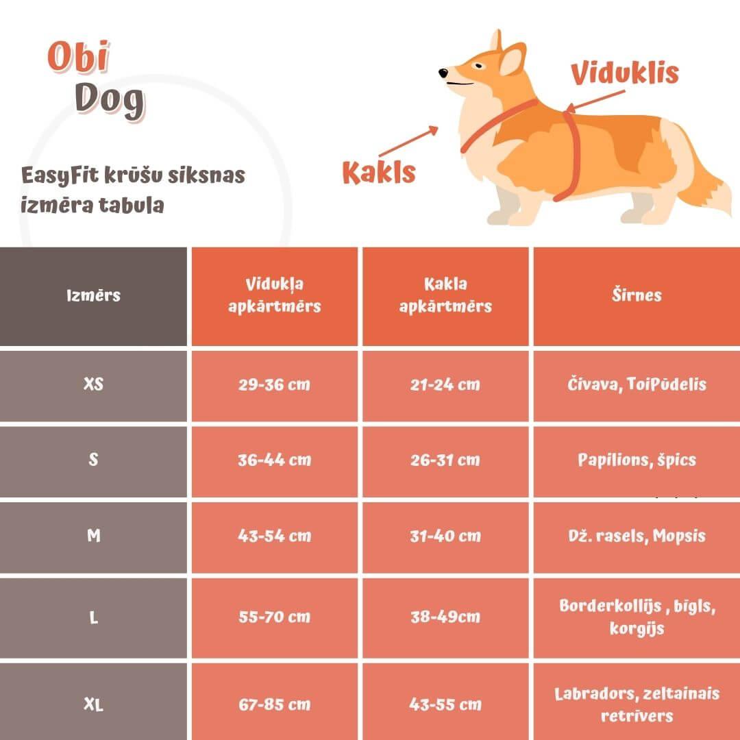 EasyFit anatomiset ja vedenkestävät koiran valjaat - Valkoinen