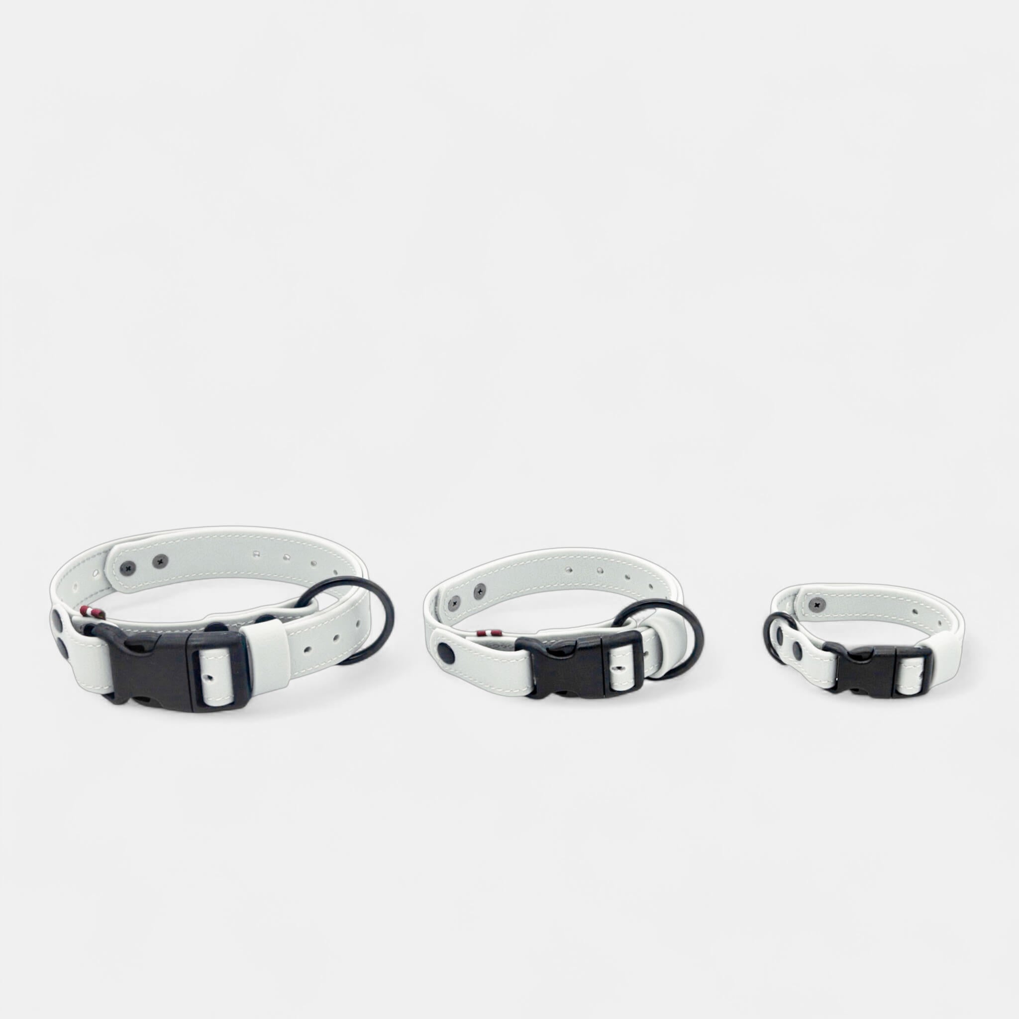 EasyFit waterproof collar for dogs - White