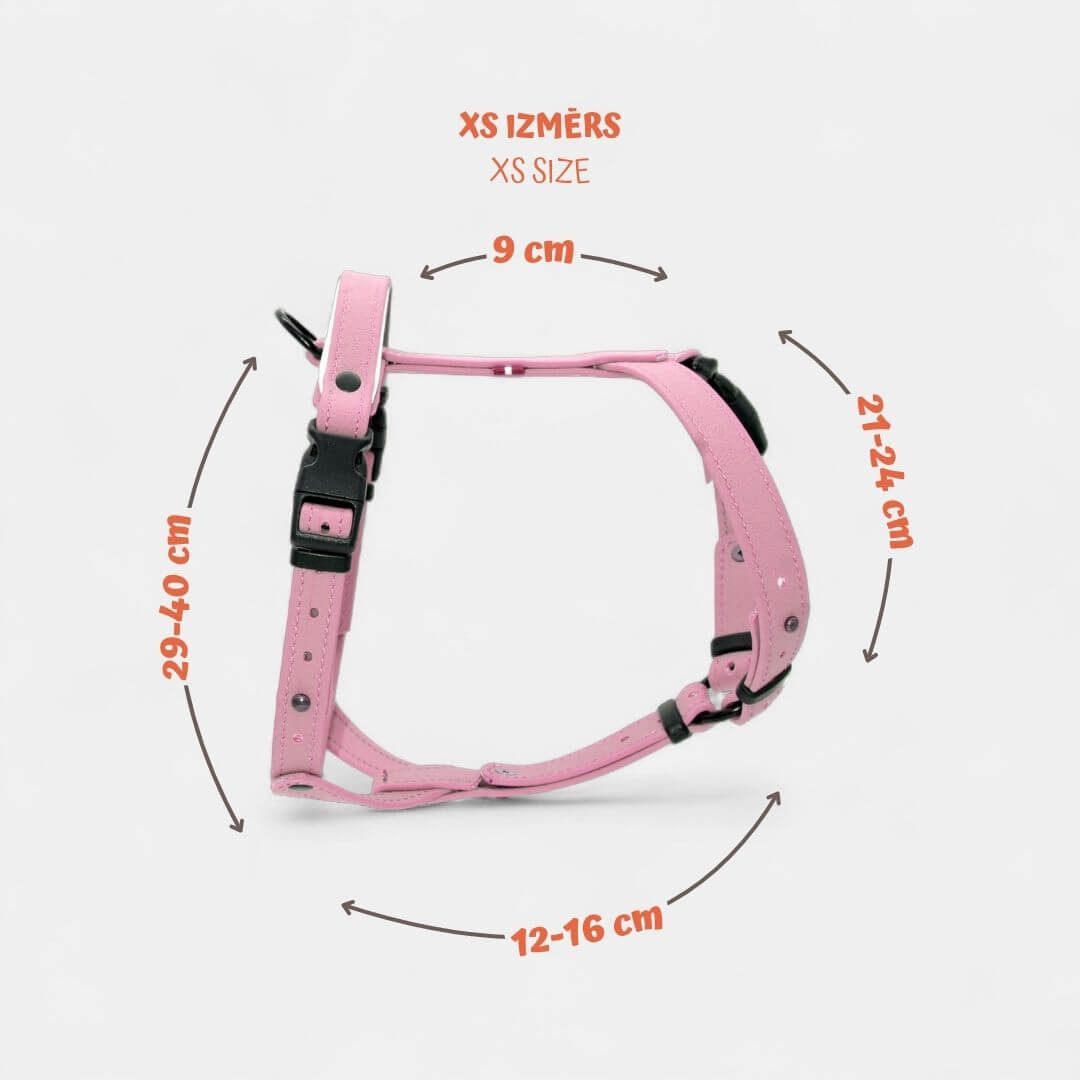 EasyFit Anatomical Y/H Harness – Waterproof & Cold-Resistant for Dogs - Lime mint green