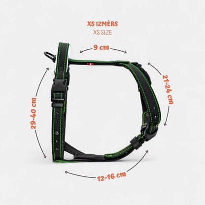 EasyFit Anatomical Y/H Harness – Waterproof & Cold-Resistant for Dogs