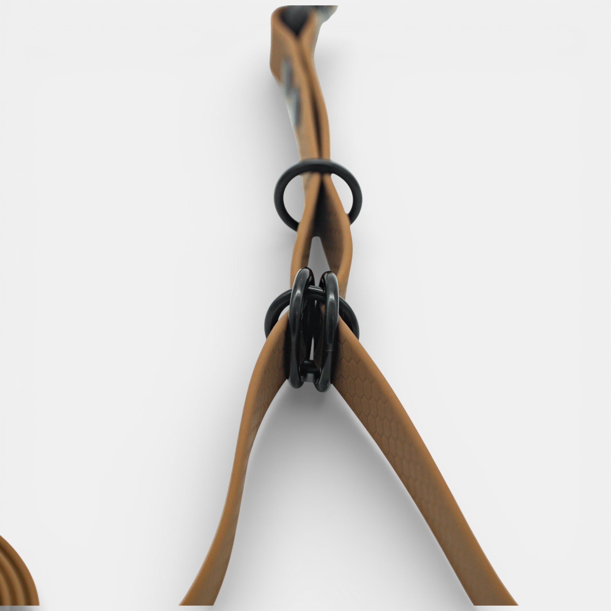 DuoFlex Hexa pavada diviem suņiem - Brūna