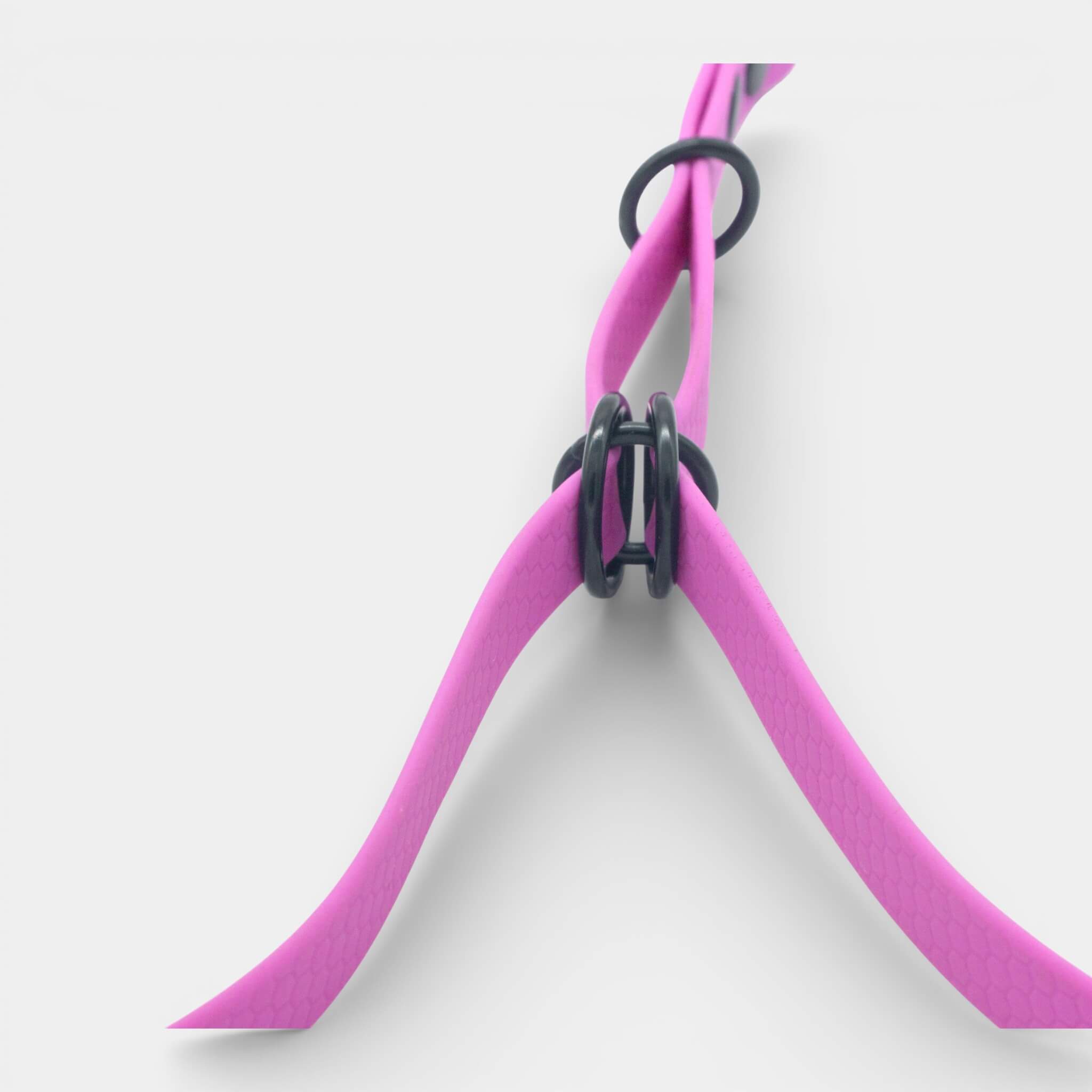 DuoFlex Hexa pavada diviem suņiem - Rozā