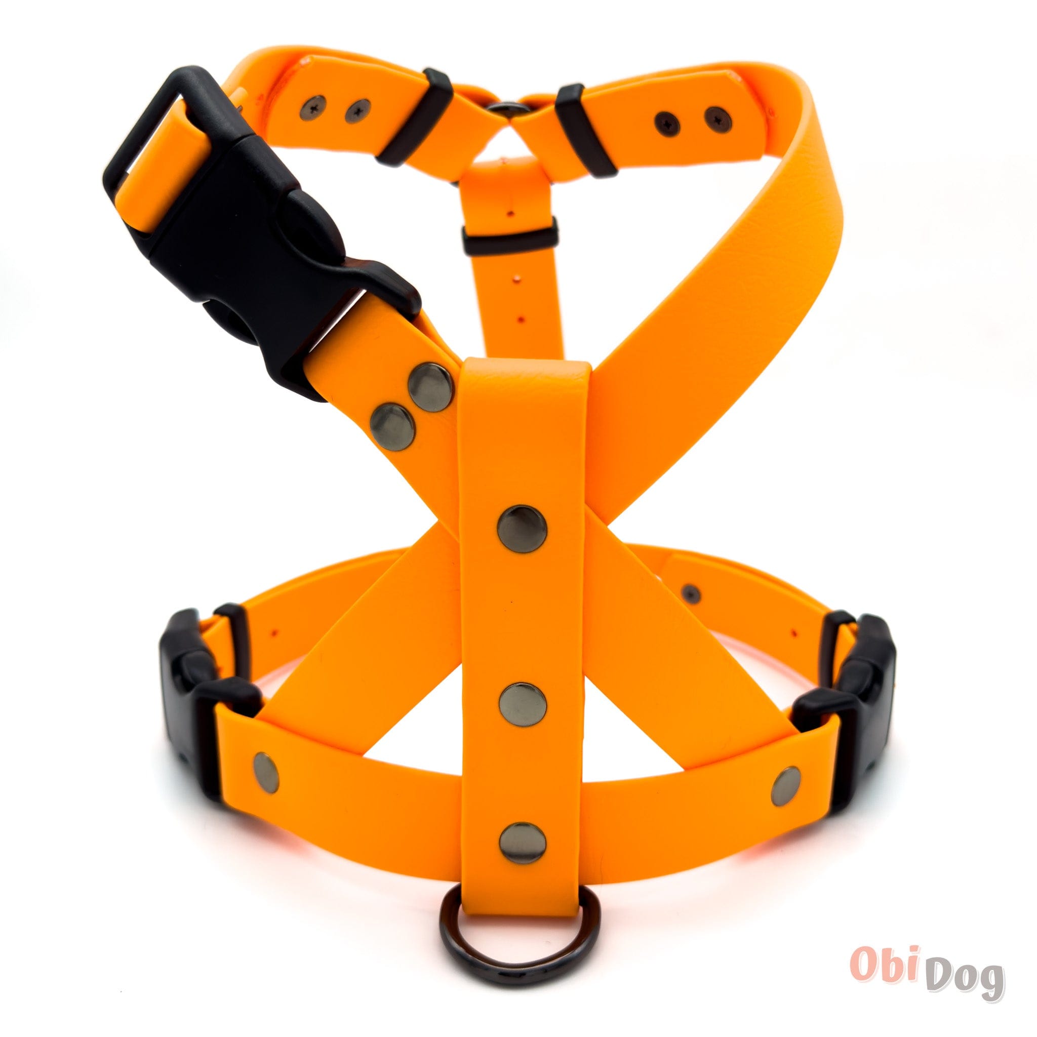 Trail Trekker: Biothane anatomiski pareizi iemaukti suņiem - Oranži