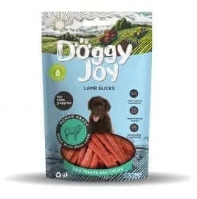 Doggy Joy kārumi kucēniem, sloksnites ar jēru - ObiDog