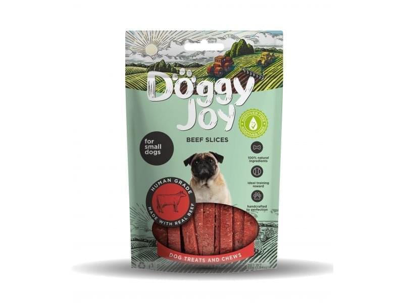Doggy Joy liellopu sloksnītes maziem suņiem - ObiDog