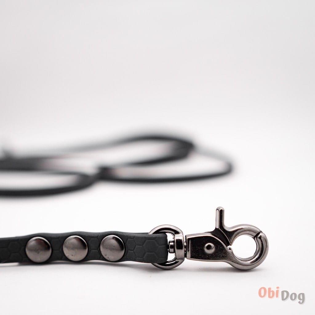 DuoFlex Hexa pavada diviem suņiem - Melna - ObiDog