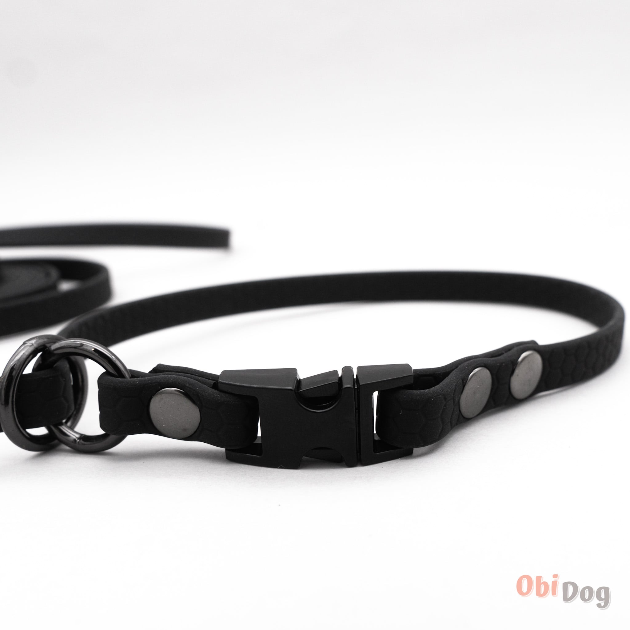 Hexa 5-vienā pavada suņiem - Melna - ObiDog
