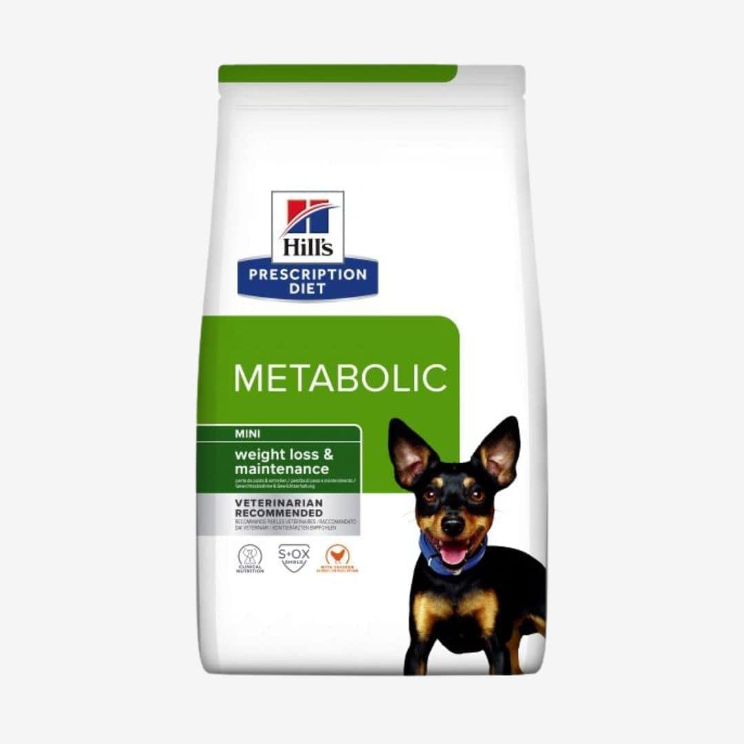 Hills Metabolic Canine Mini ar vistas gaļu - ObiDog
