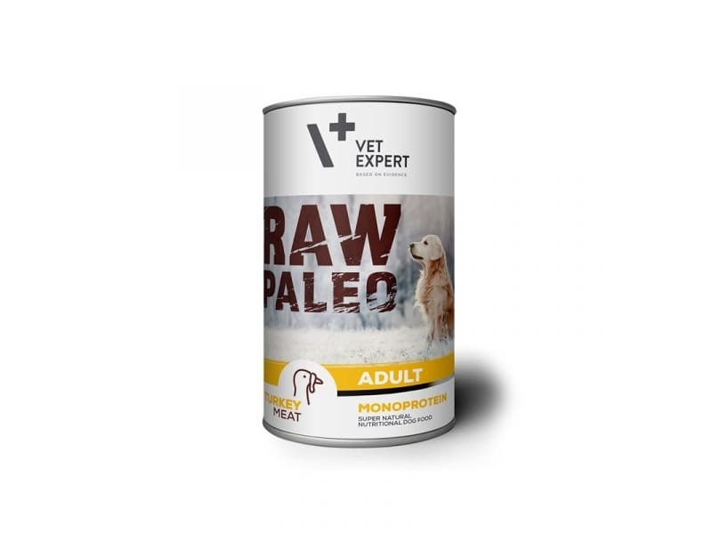 Raw Paleo suņu konservs ar tītaru - ObiDog